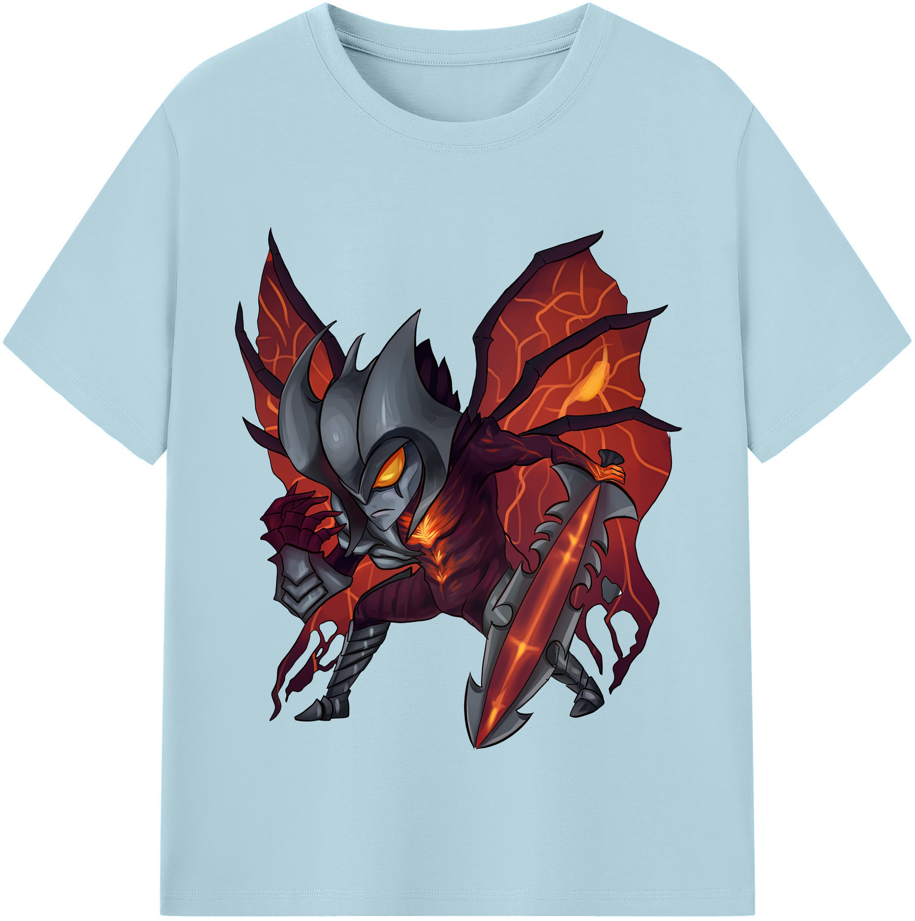 リーグ・オブ・レジェンド League of Legends LOL 綿100％半袖Tシャツ（フロントプリント）